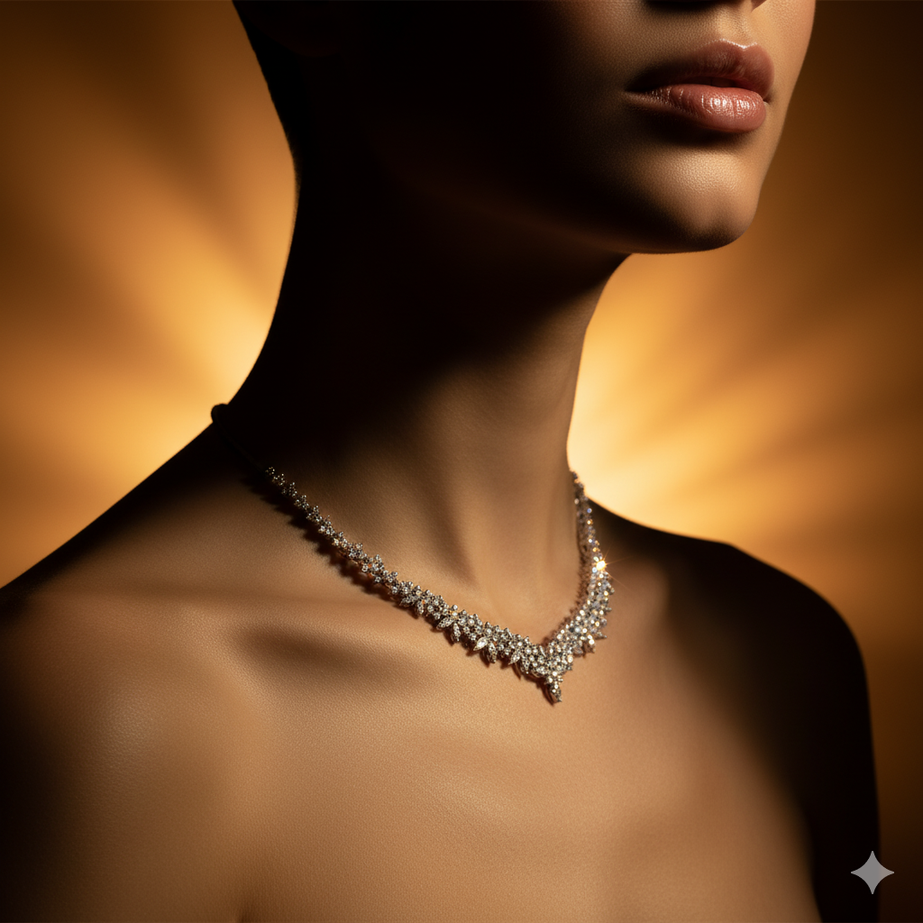 Close-up jewelry detail